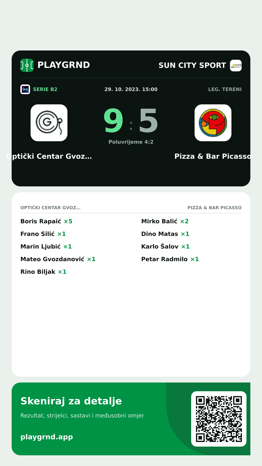 Story slika: Optički Centar Gvozdanović 9:5 Pizza & Bar Picasso