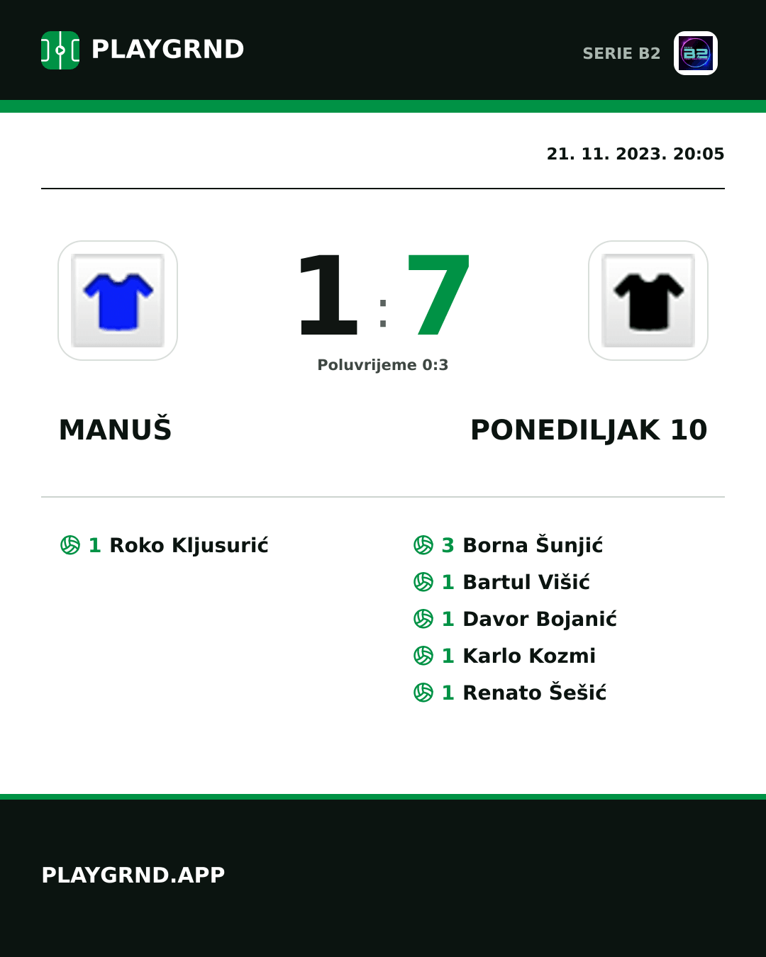 Instagram slika: Manuš 1:7 Ponediljak 10