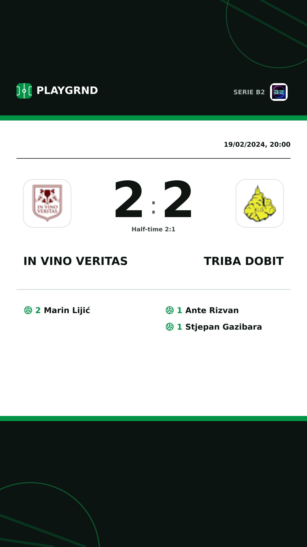 Instagram artwork: IN Vino Veritas 2:2 Triba Dobit