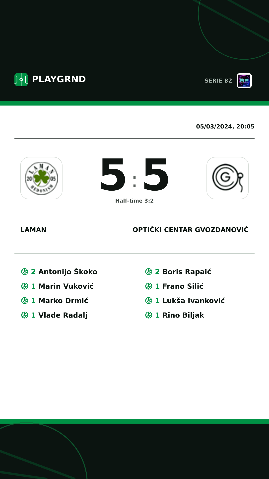 Instagram artwork: Laman 5:5 Optički Centar Gvozdanović