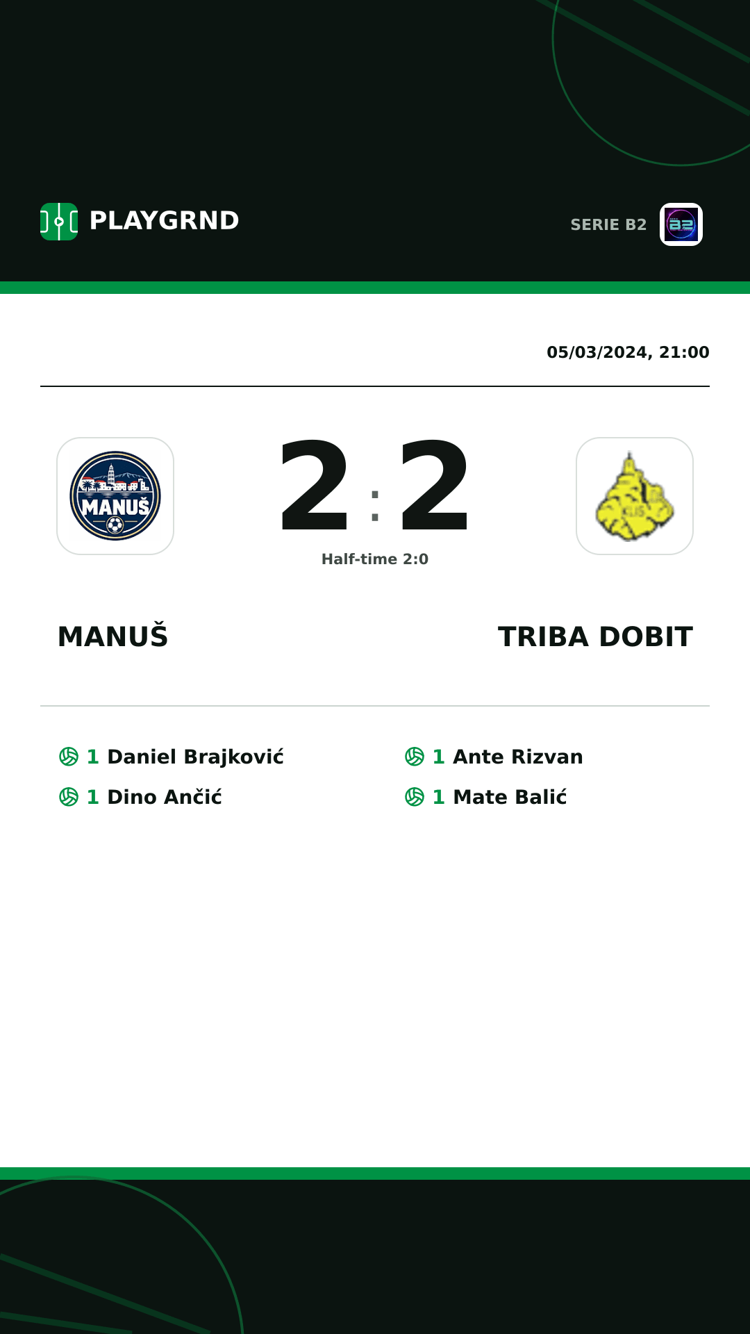 Instagram artwork: Manuš 2:2 Triba Dobit