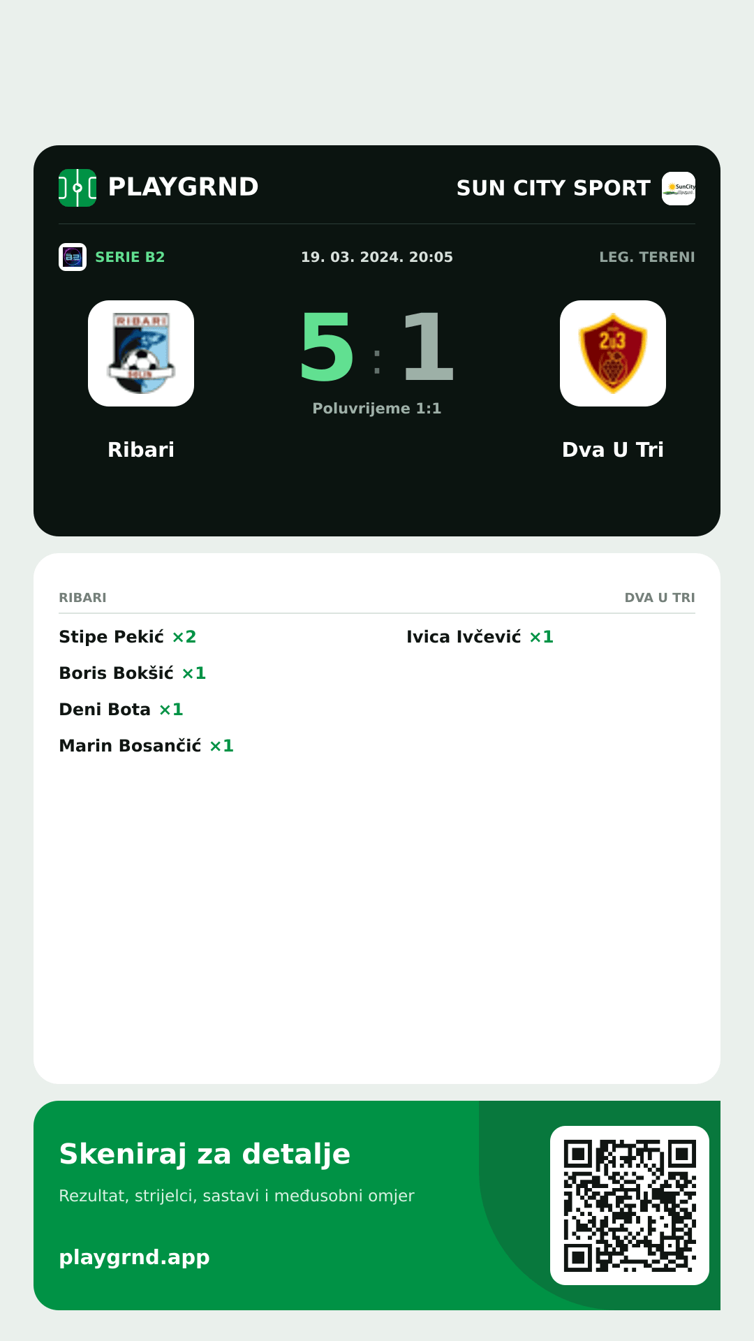 Story slika: Ribari 5:1 Dva U Tri