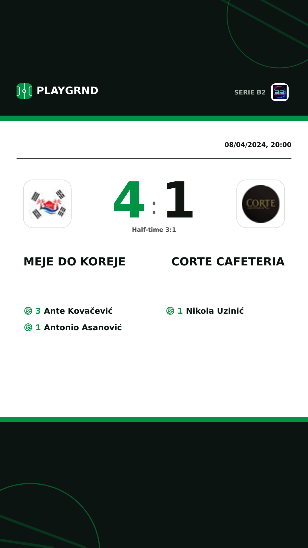 Instagram artwork: Meje DO Koreje 4:1 Corte Cafeteria