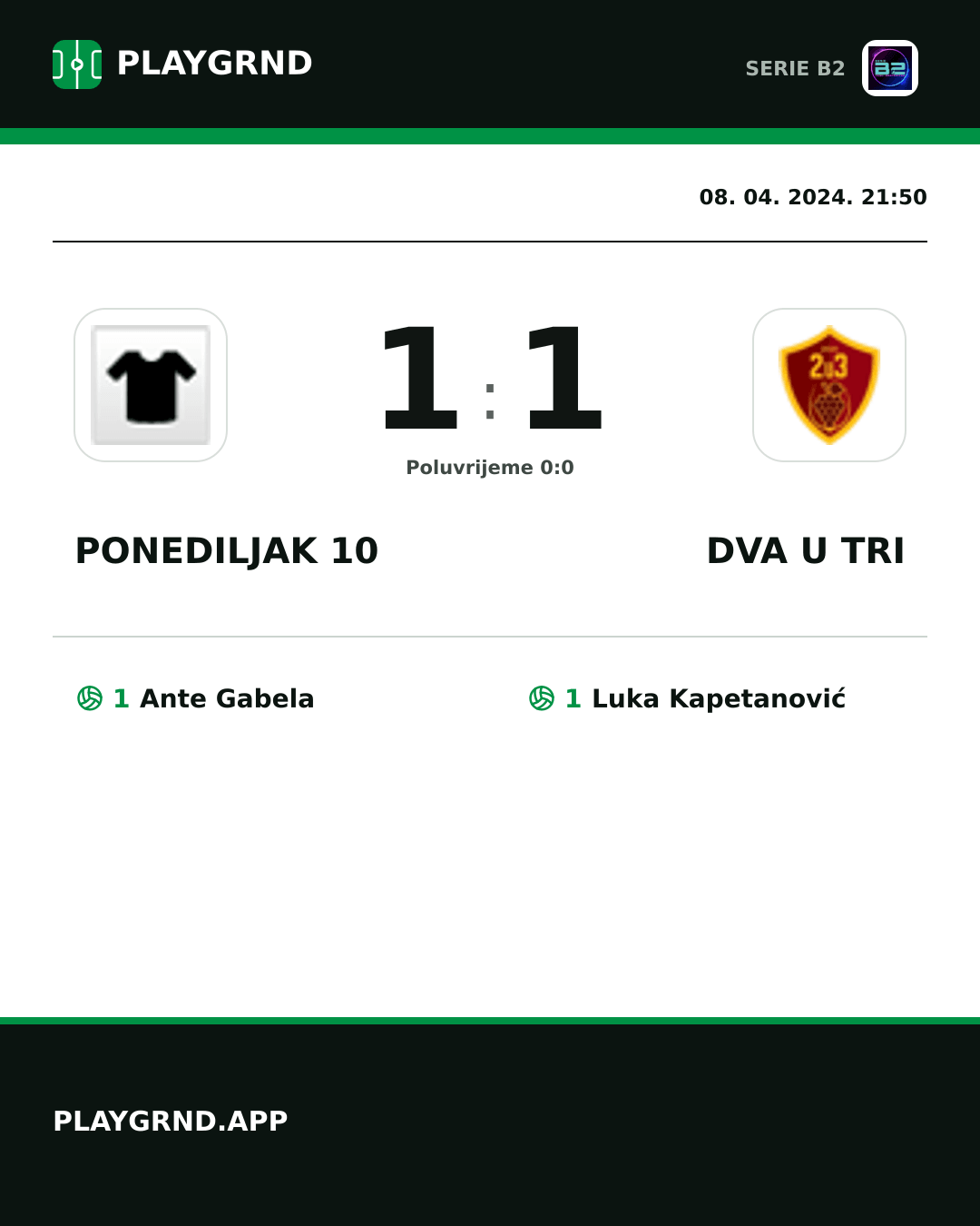 Instagram slika: Ponediljak 10 1:1 Dva U Tri