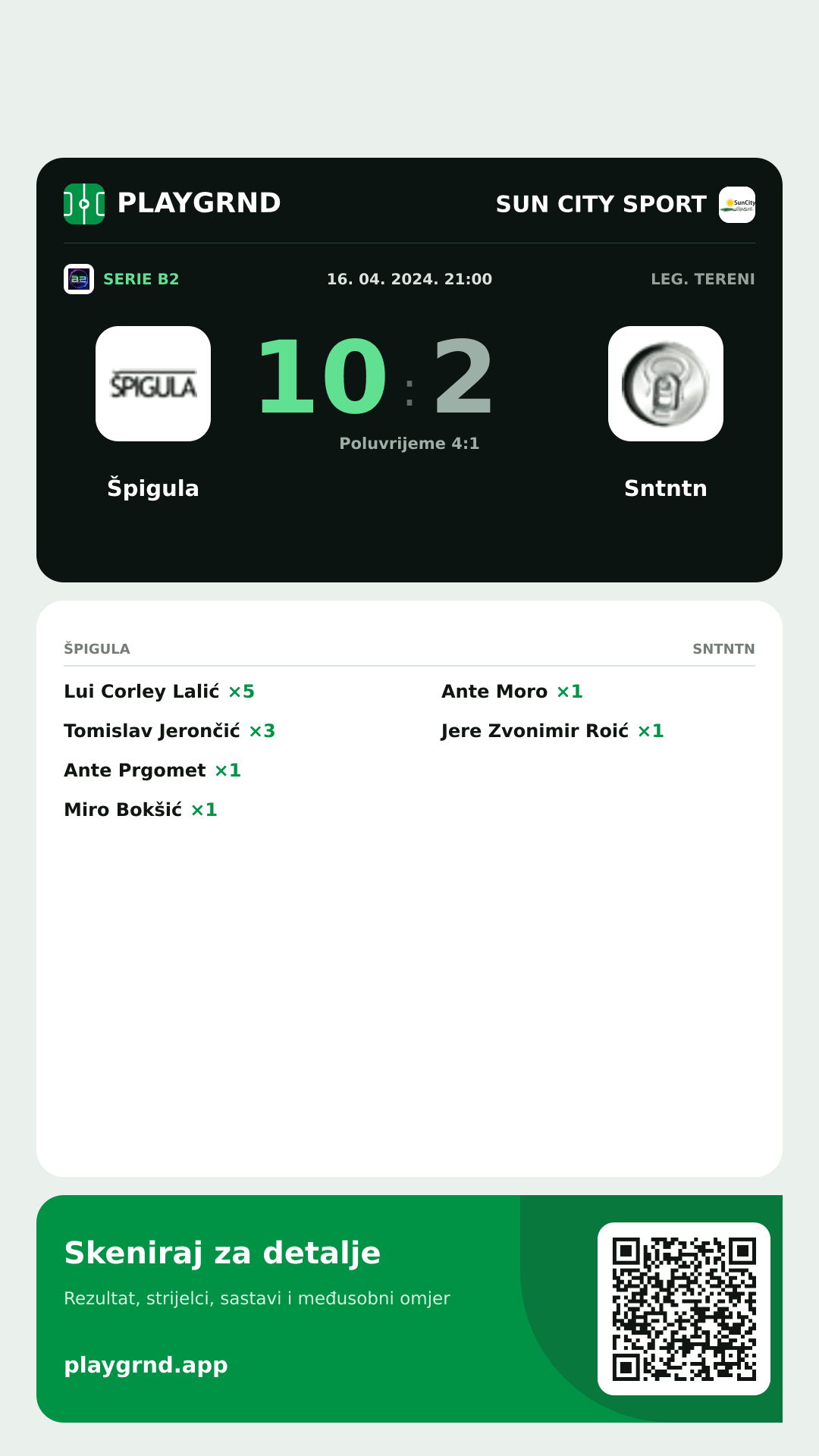 Story slika: Špigula 10:2 Sntntn