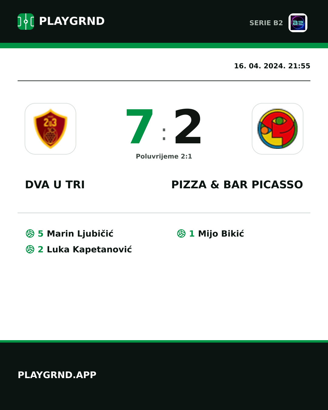 Instagram slika: Dva U Tri 7:2 Pizza & Bar Picasso