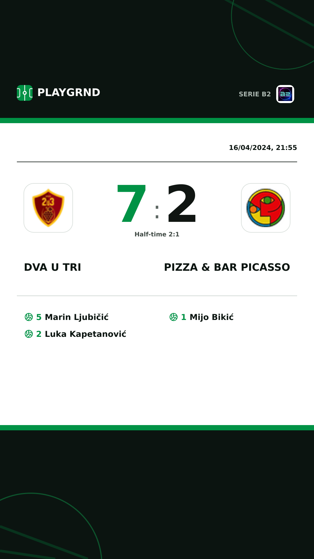Instagram artwork: Dva U Tri 7:2 Pizza & Bar Picasso