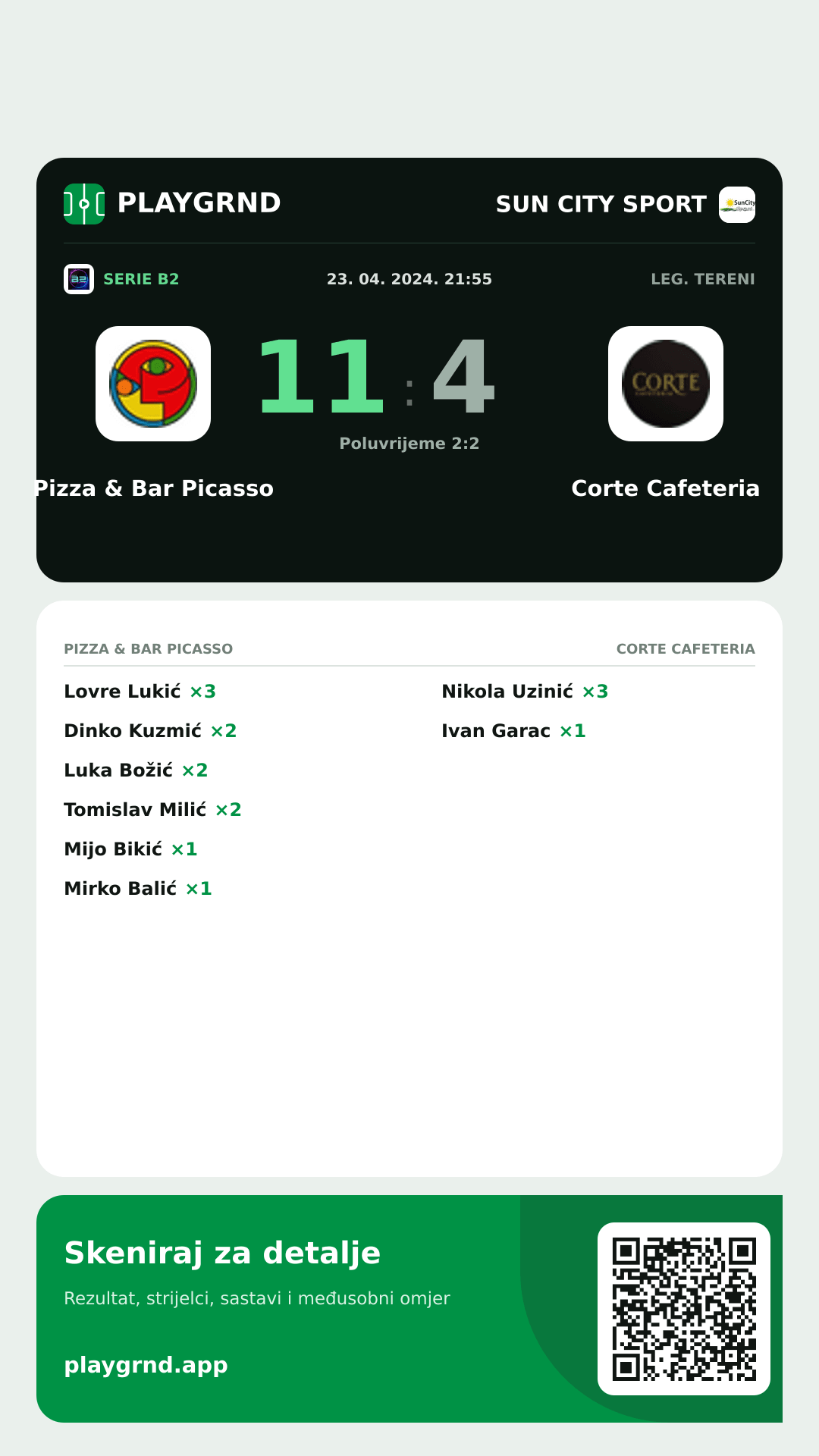 Story slika: Pizza & Bar Picasso 11:4 Corte Cafeteria