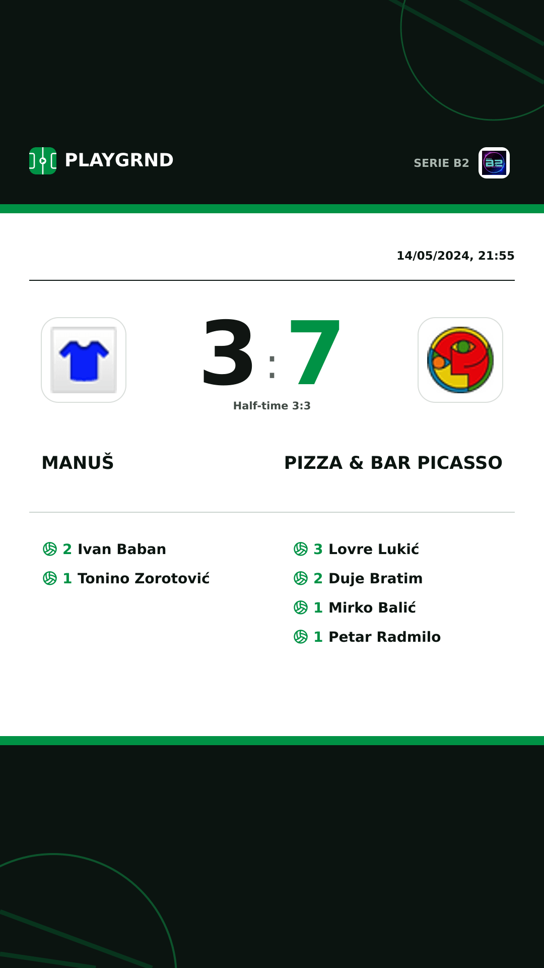 Instagram artwork: Manuš 3:7 Pizza & Bar Picasso