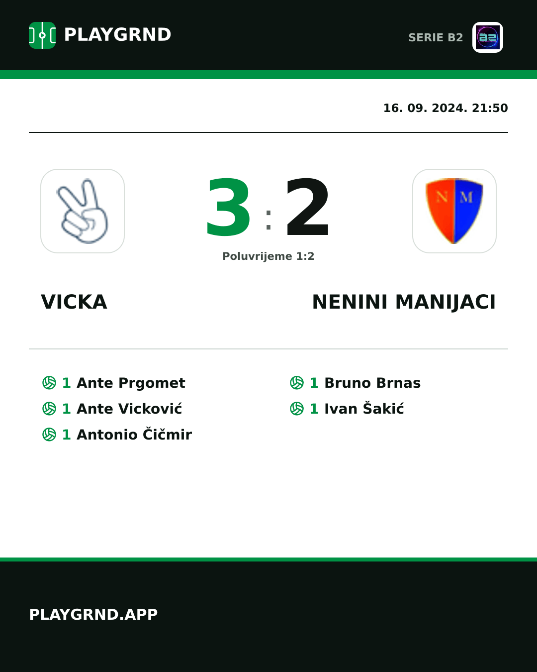 Instagram slika: Vicka 3:2 Nenini Manijaci