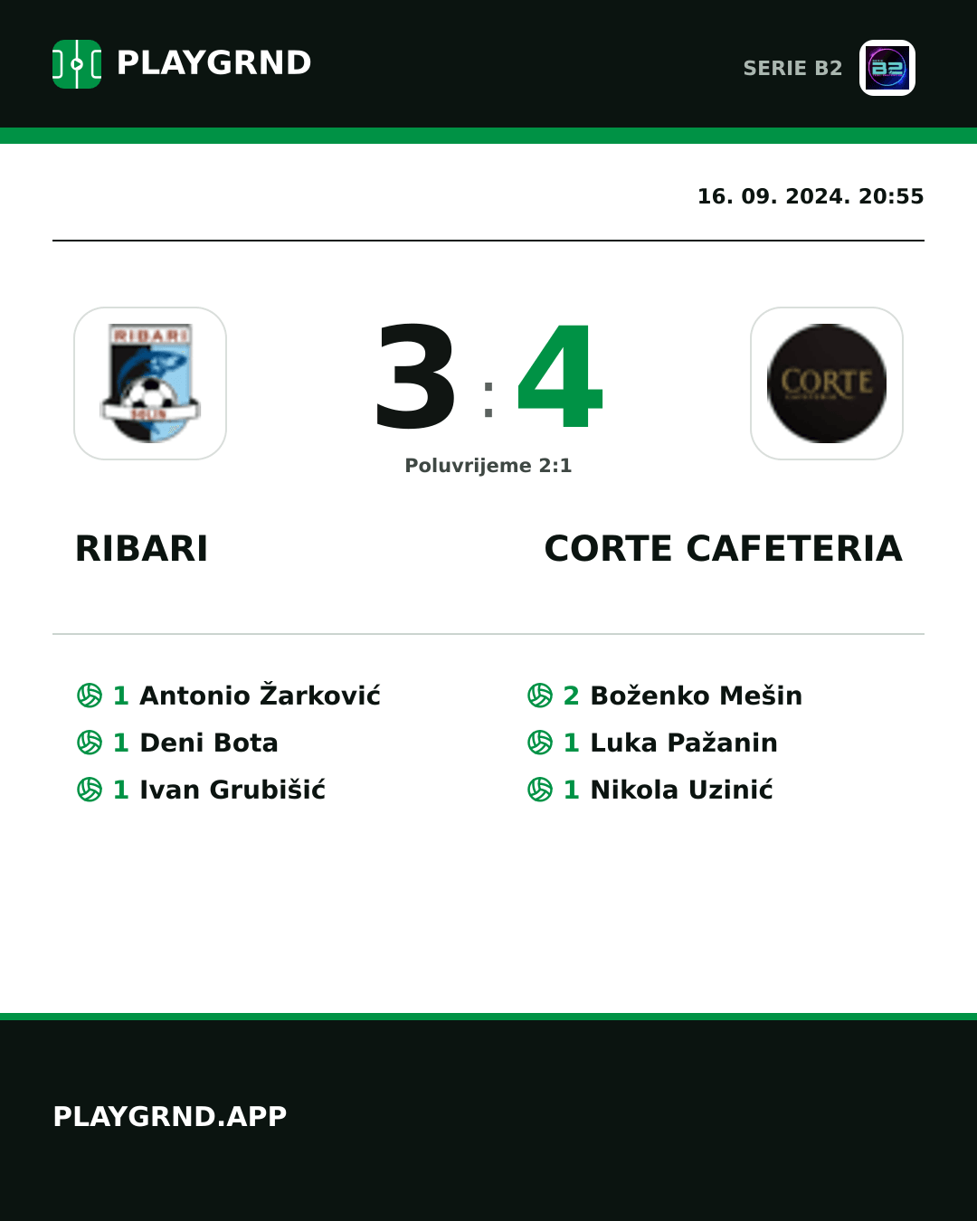 Instagram slika: Ribari 3:4 Corte Cafeteria