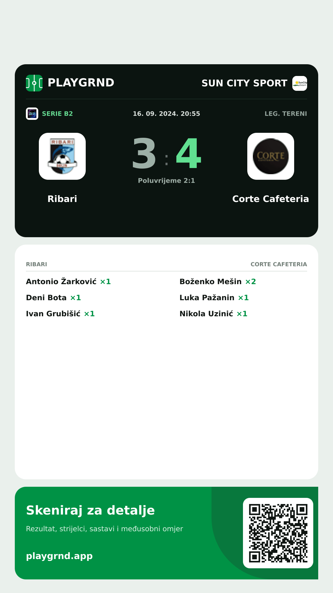 Story image: Ribari 3:4 Corte Cafeteria
