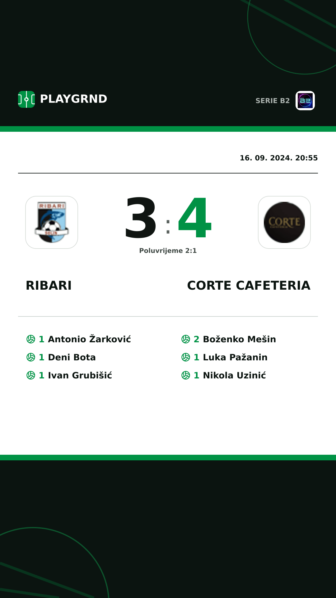 Instagram slika: Ribari 3:4 Corte Cafeteria
