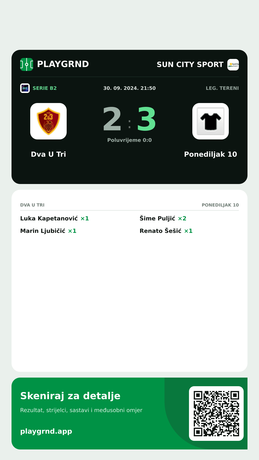 Story slika: Dva U Tri 2:3 Ponediljak 10