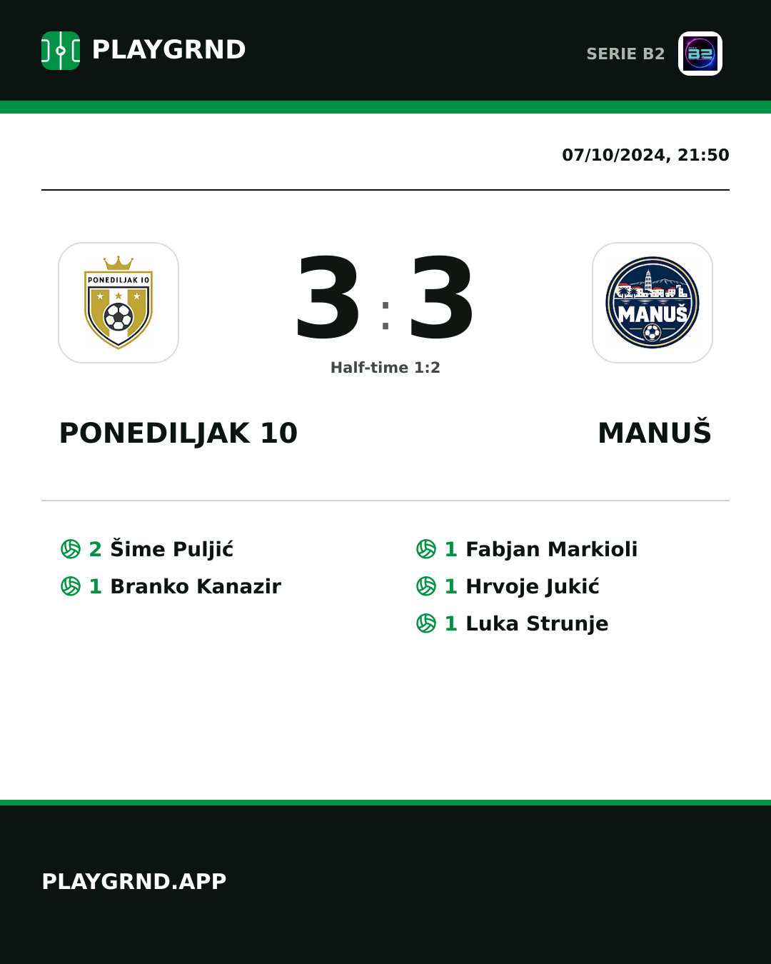 Instagram artwork: Ponediljak 10 3:3 Manuš