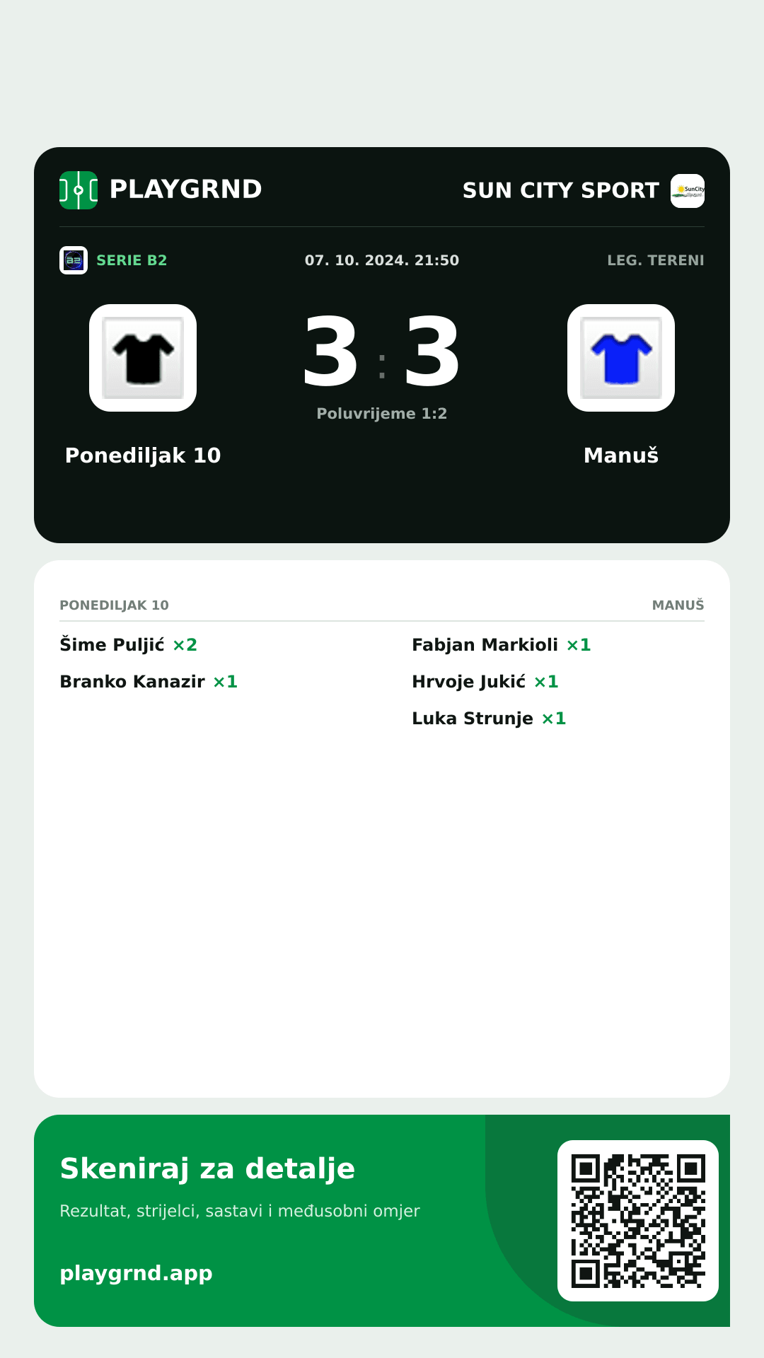 Story slika: Ponediljak 10 3:3 Manuš