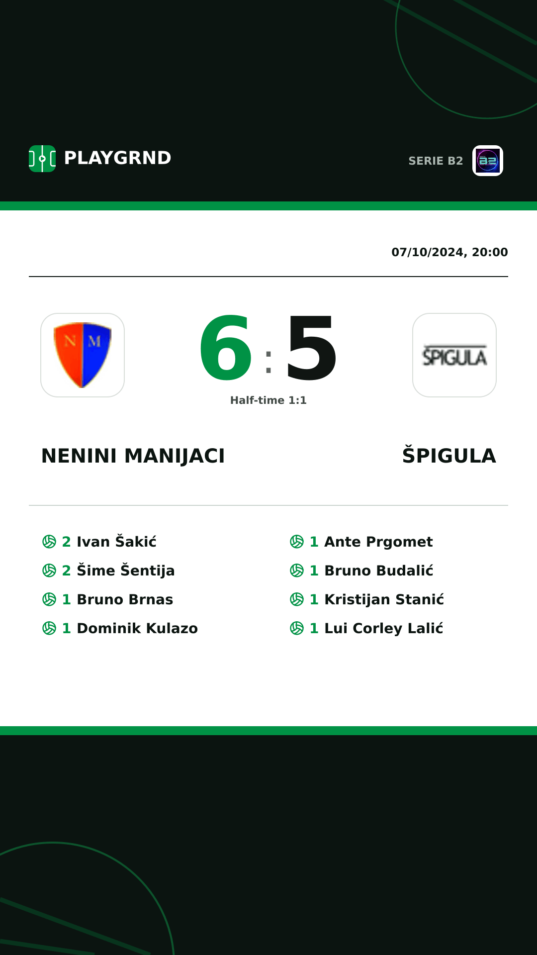 Instagram artwork: Nenini Manijaci 6:5 Špigula