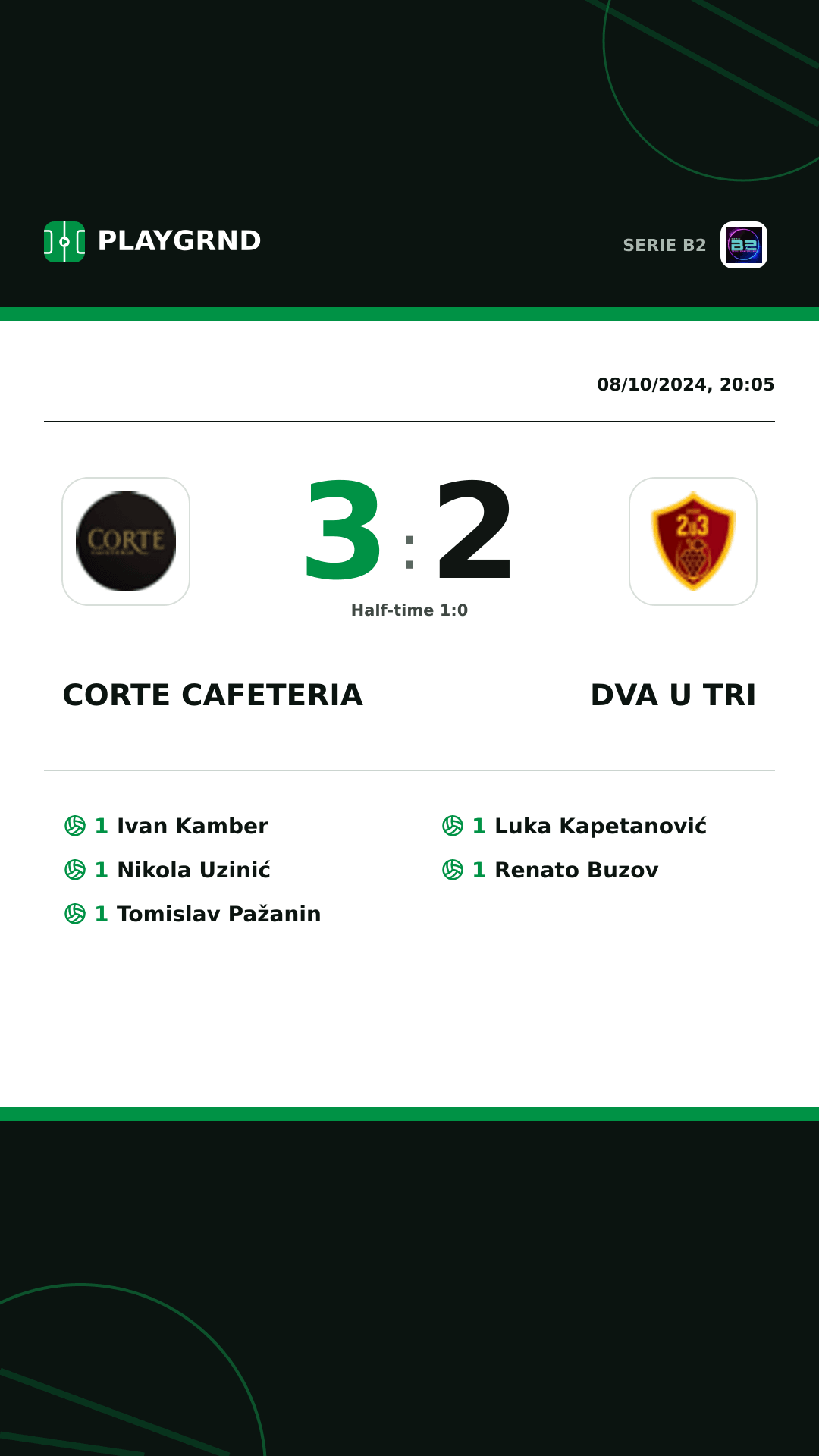 Instagram artwork: Corte Cafeteria 3:2 Dva U Tri