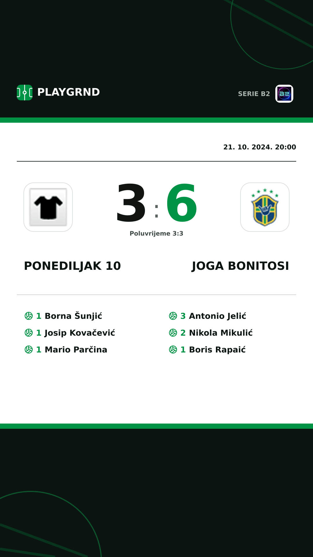 Instagram slika: Ponediljak 10 3:6 Joga Bonitosi
