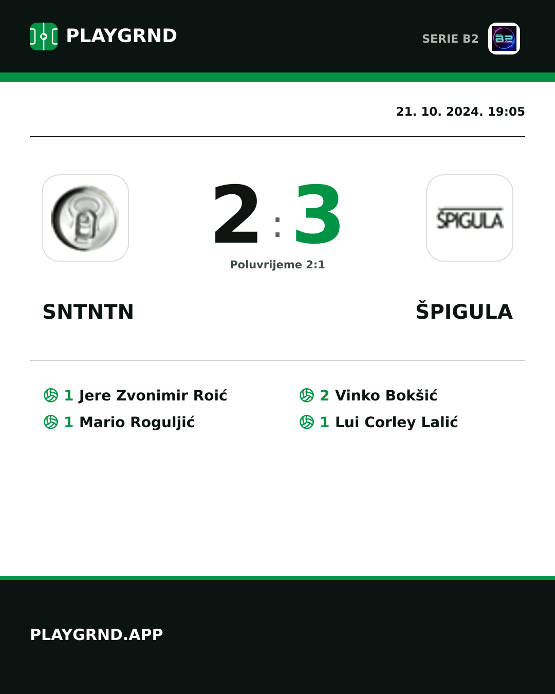 Instagram slika: Sntntn 2:3 Špigula