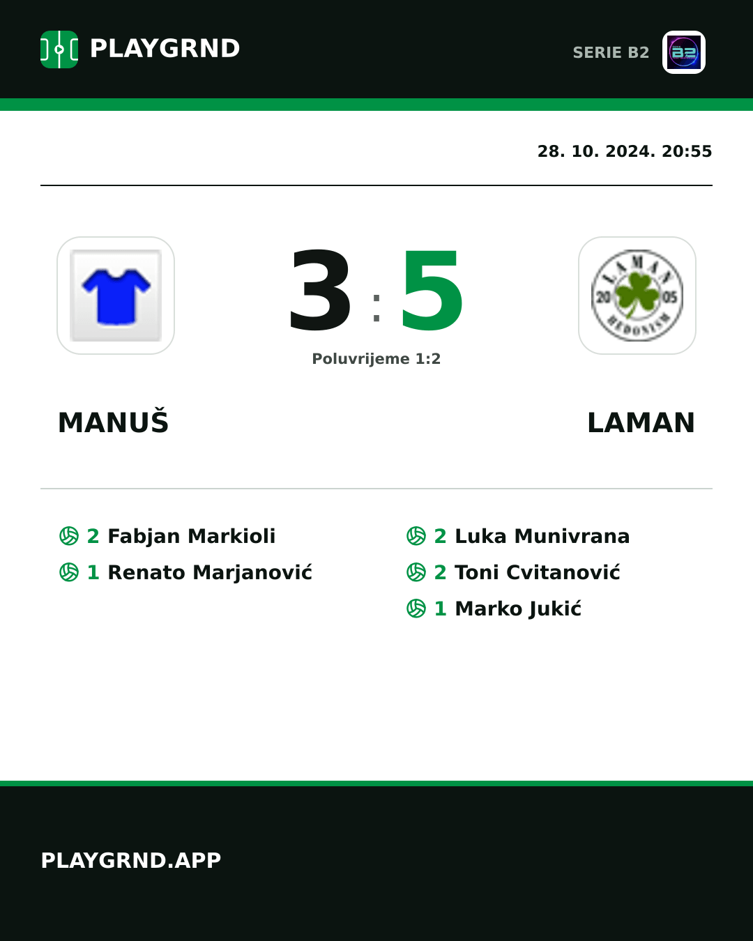 Instagram slika: Manuš 3:5 Laman