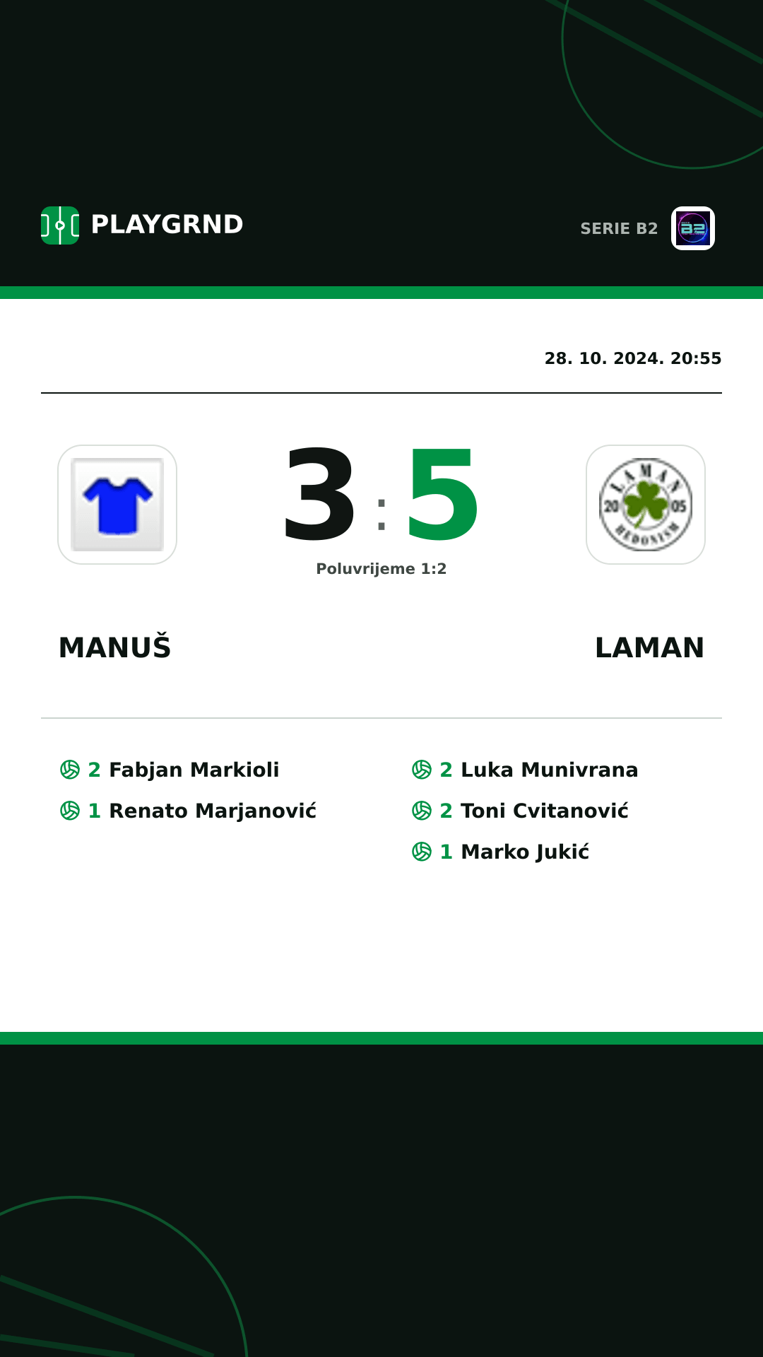 Instagram slika: Manuš 3:5 Laman
