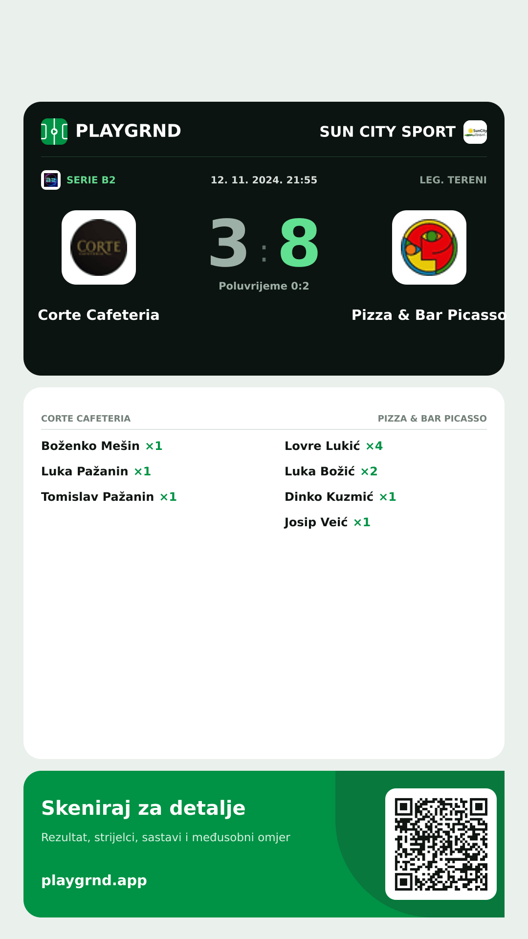 Story slika: Corte Cafeteria 3:8 Pizza & Bar Picasso
