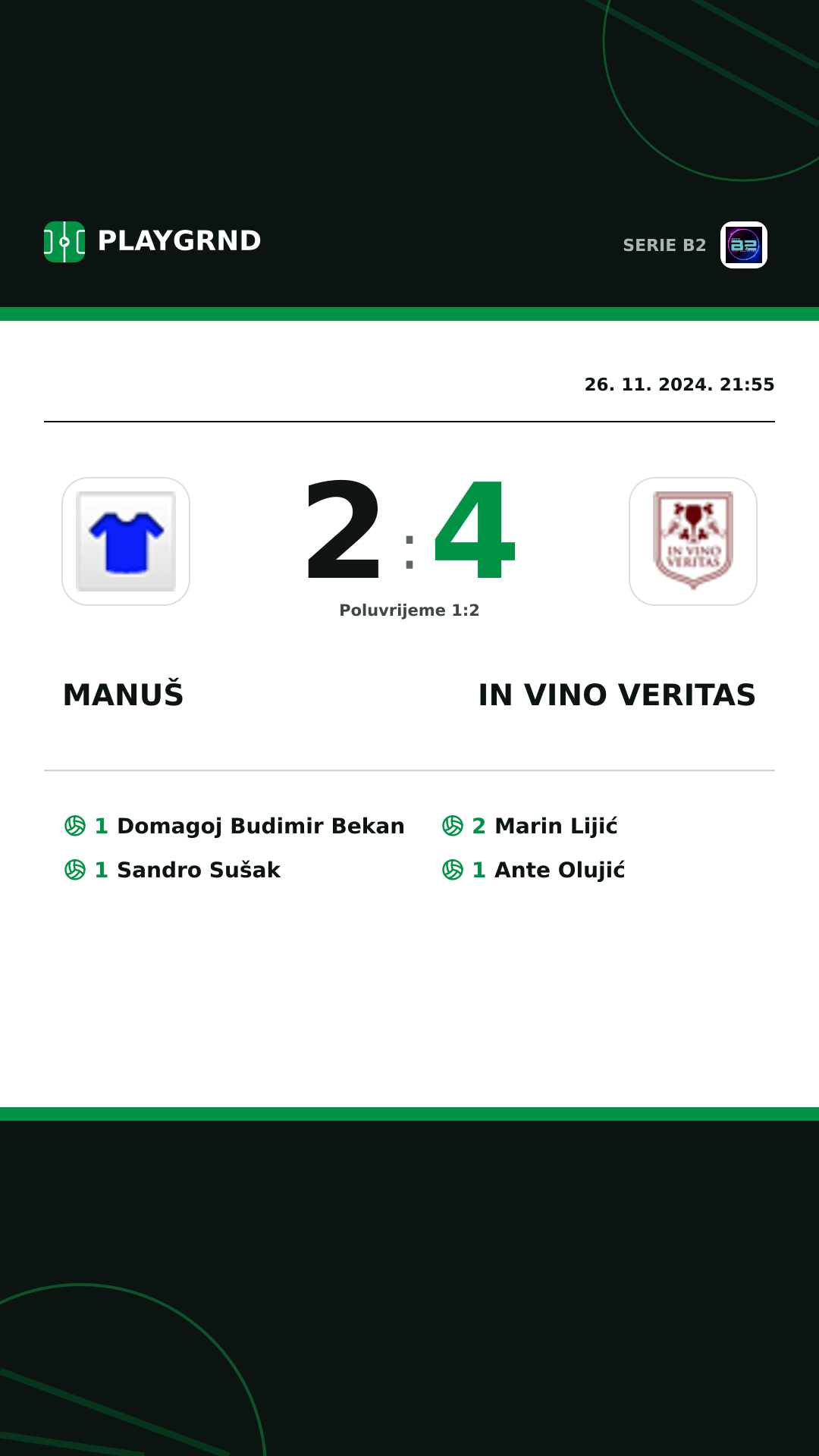 Instagram slika: Manuš 2:4 IN Vino Veritas