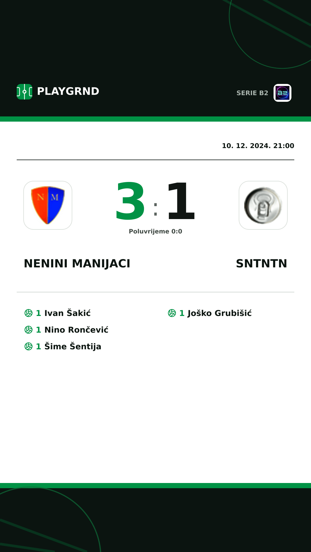 Instagram slika: Nenini Manijaci 3:1 Sntntn