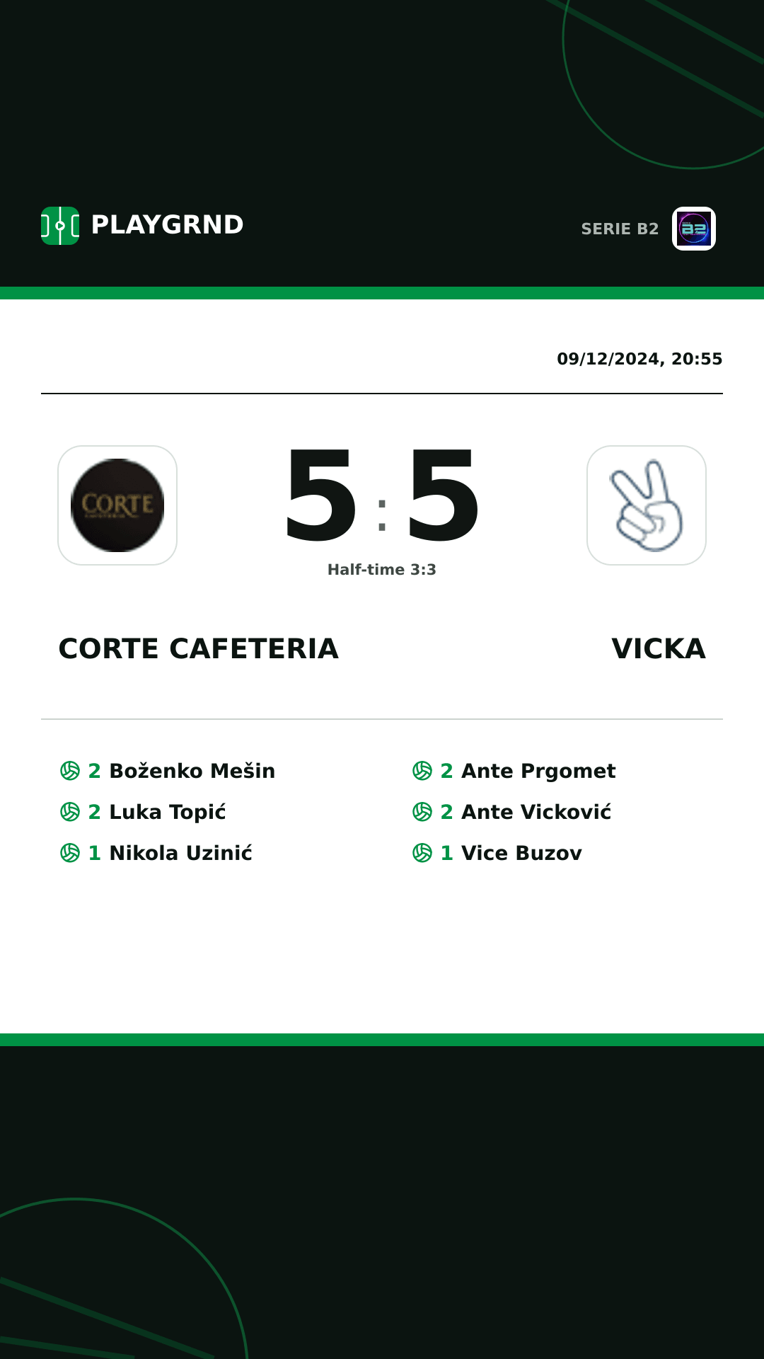 Instagram artwork: Corte Cafeteria 5:5 Vicka