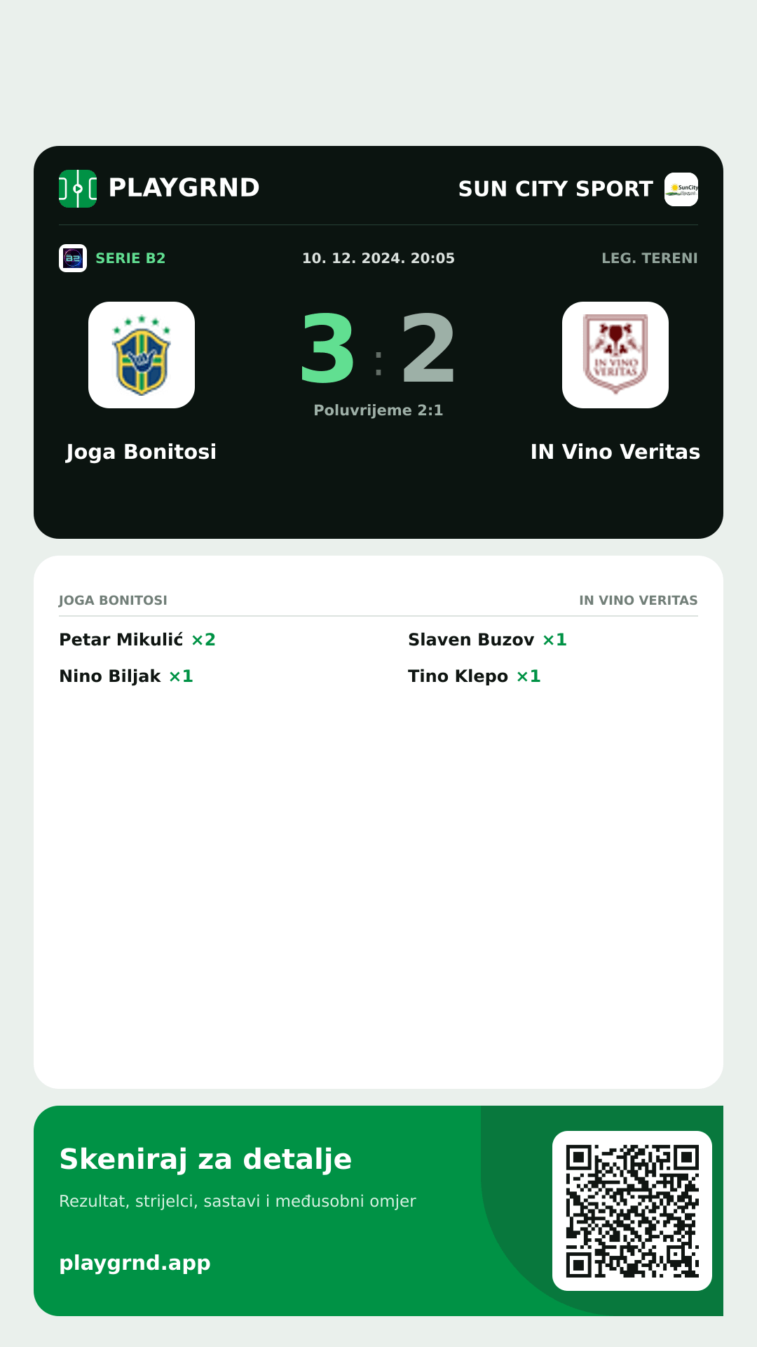 Story slika: Joga Bonitosi 3:2 IN Vino Veritas