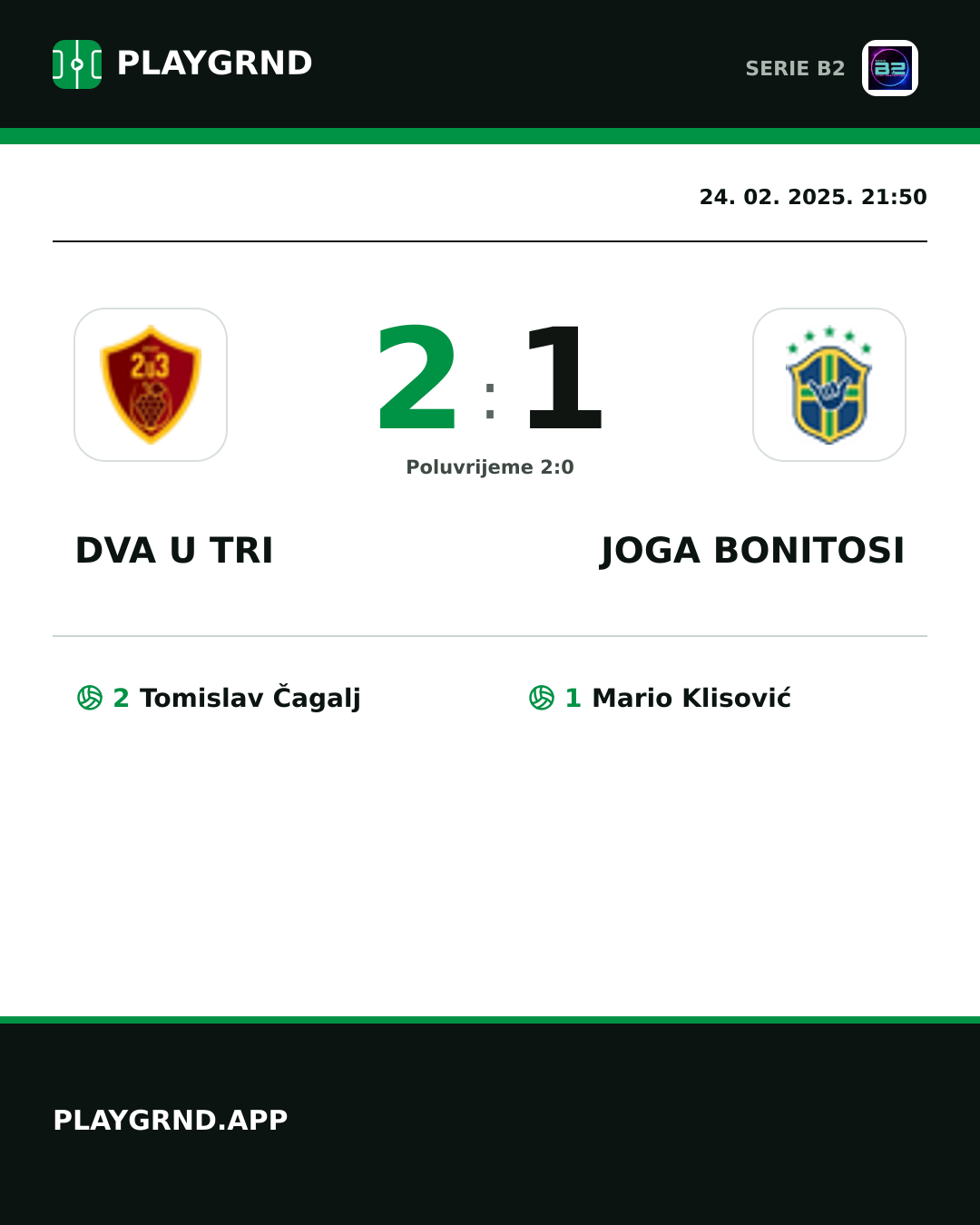 Instagram slika: Dva U Tri 2:1 Joga Bonitosi