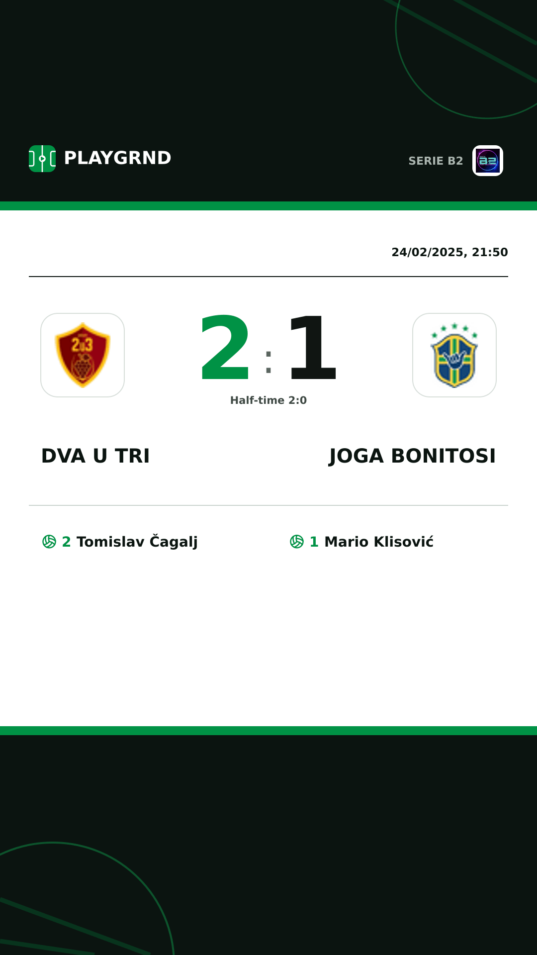 Instagram artwork: Dva U Tri 2:1 Joga Bonitosi
