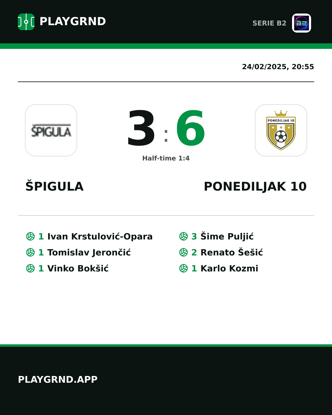 Instagram artwork: Špigula 3:6 Ponediljak 10