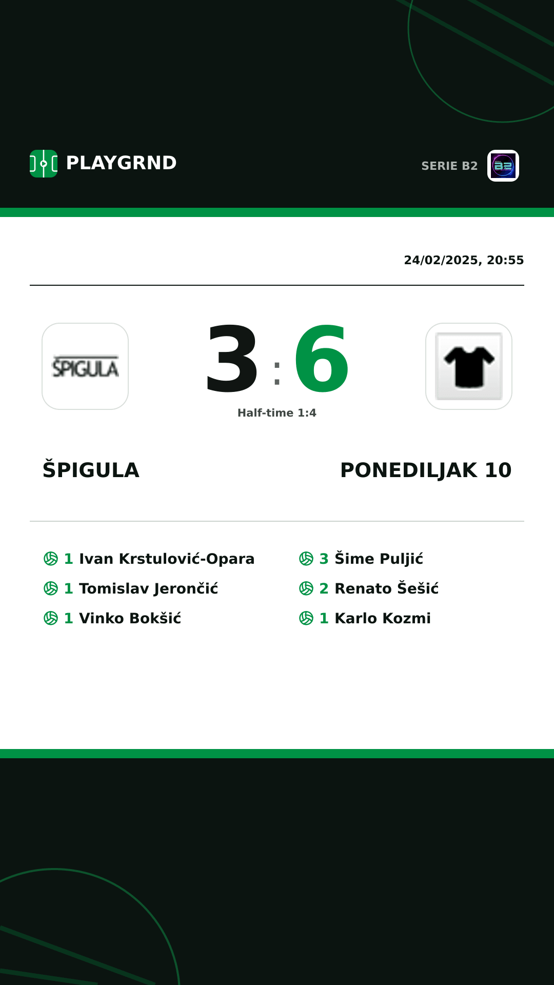 Instagram artwork: Špigula 3:6 Ponediljak 10