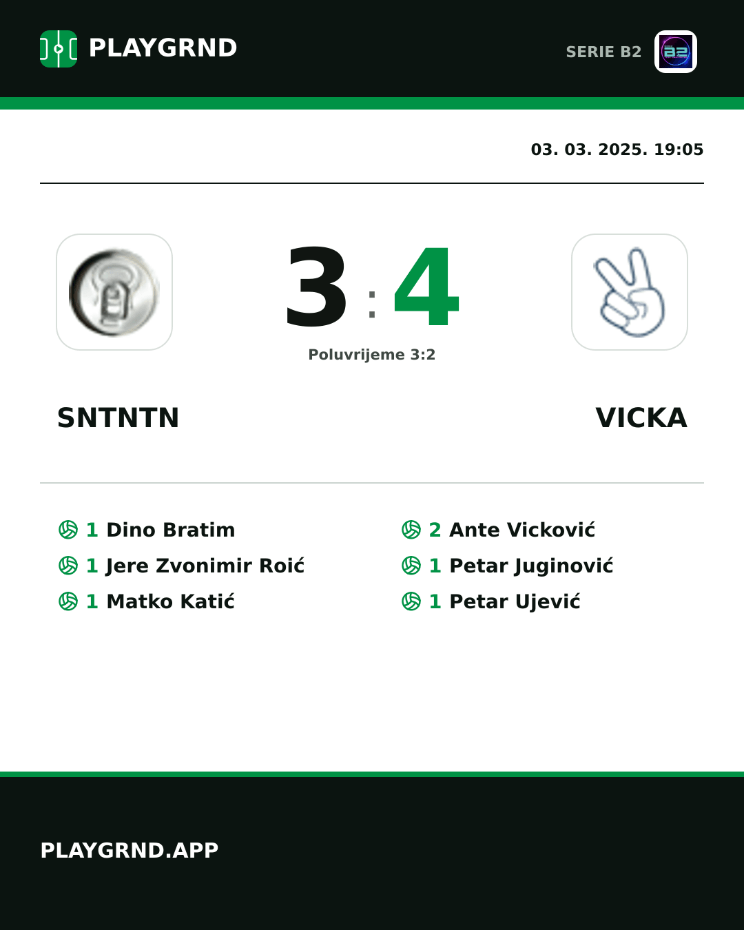 Instagram slika: Sntntn 3:4 Vicka