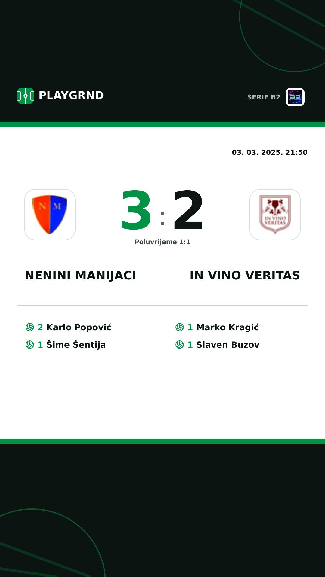 Instagram slika: Nenini Manijaci 3:2 IN Vino Veritas