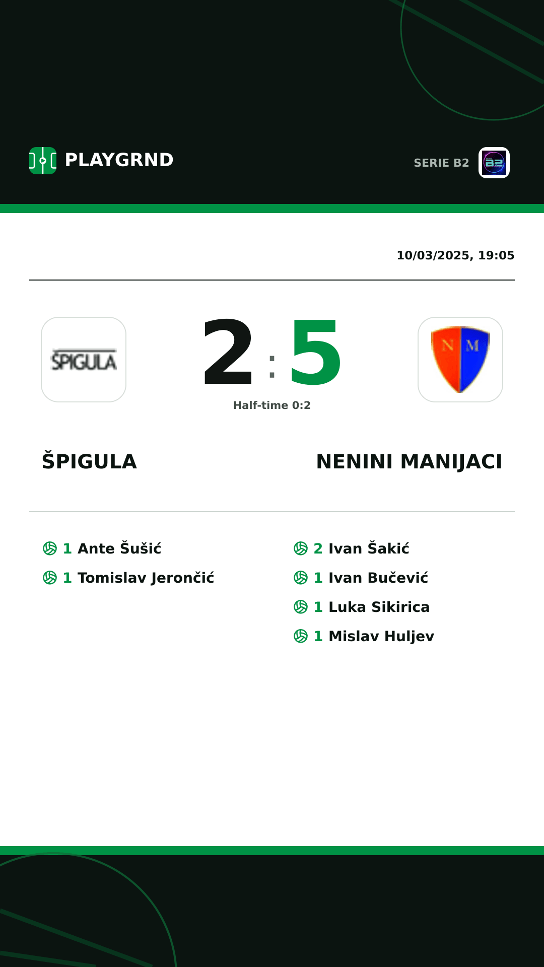Instagram artwork: Špigula 2:5 Nenini Manijaci