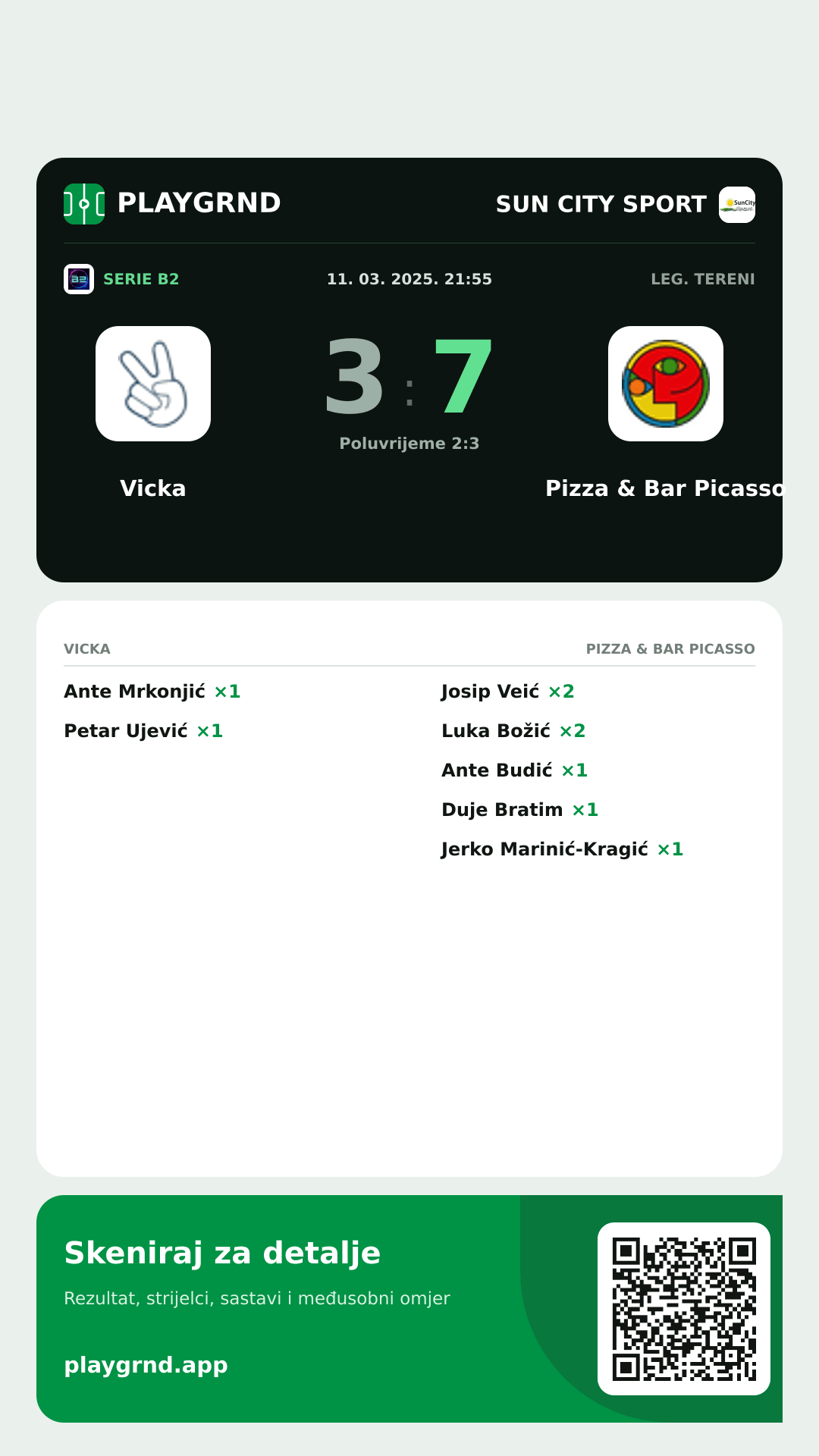 Story slika: Vicka 3:7 Pizza & Bar Picasso
