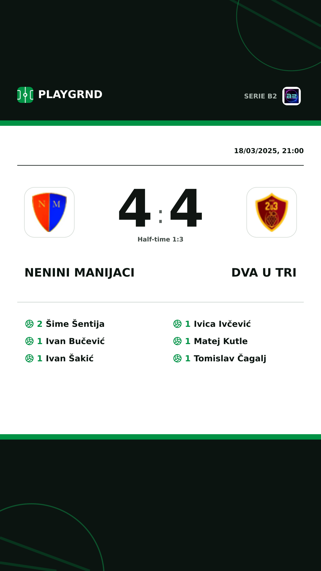 Instagram artwork: Nenini Manijaci 4:4 Dva U Tri