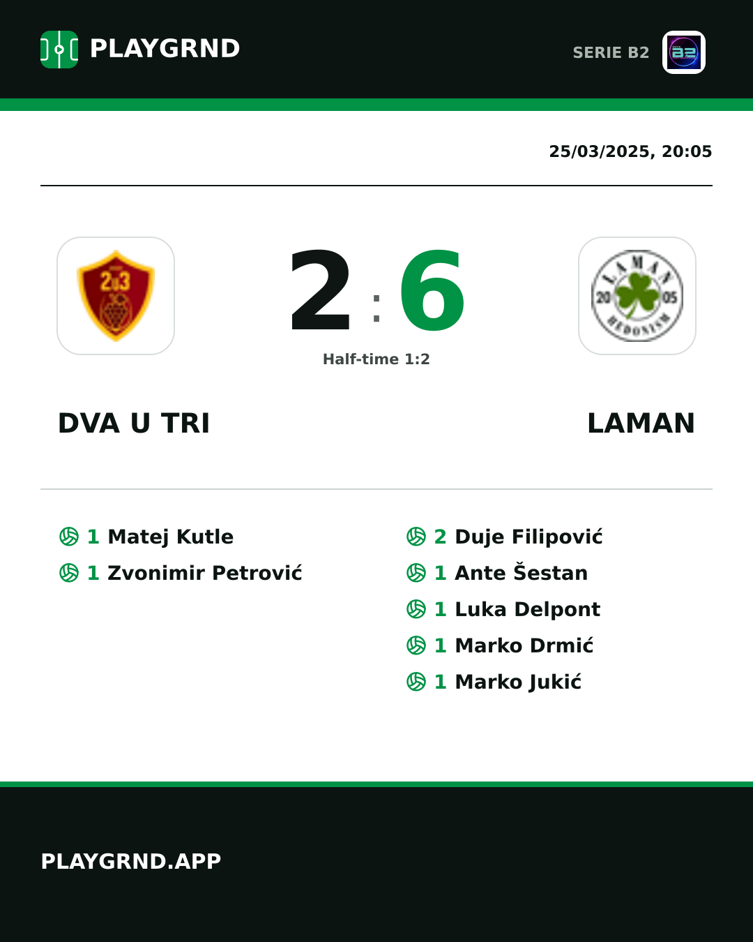 Instagram artwork: Dva U Tri 2:6 Laman
