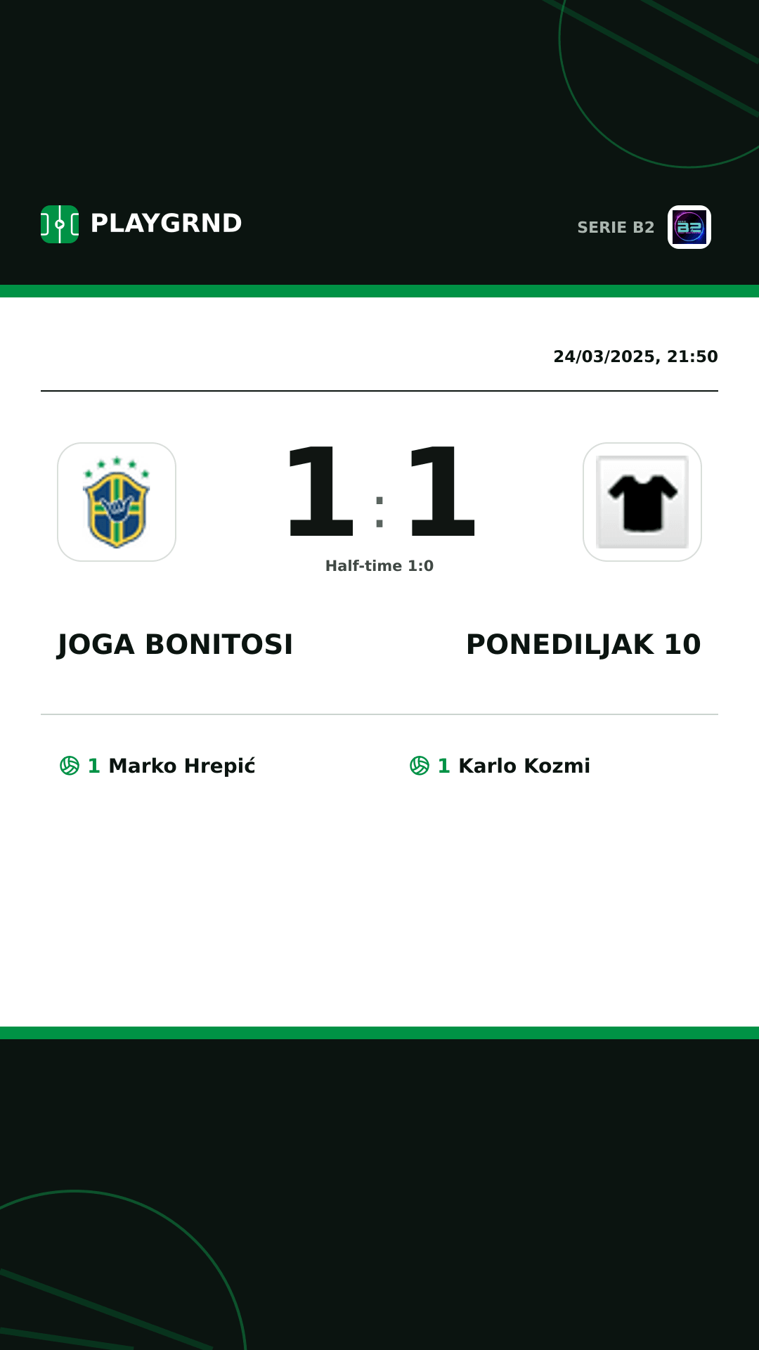 Instagram artwork: Joga Bonitosi 1:1 Ponediljak 10