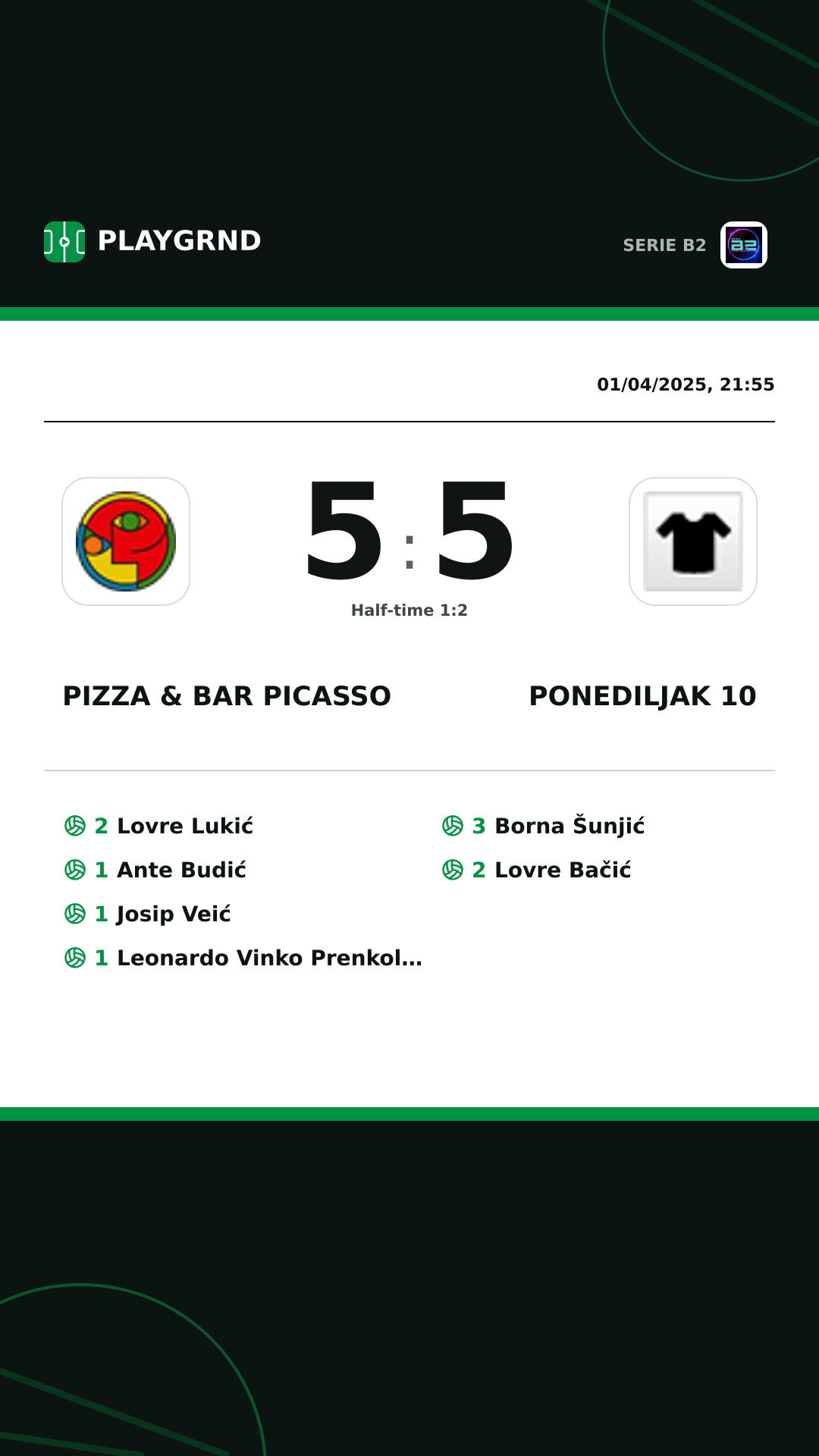 Instagram artwork: Pizza & Bar Picasso 5:5 Ponediljak 10