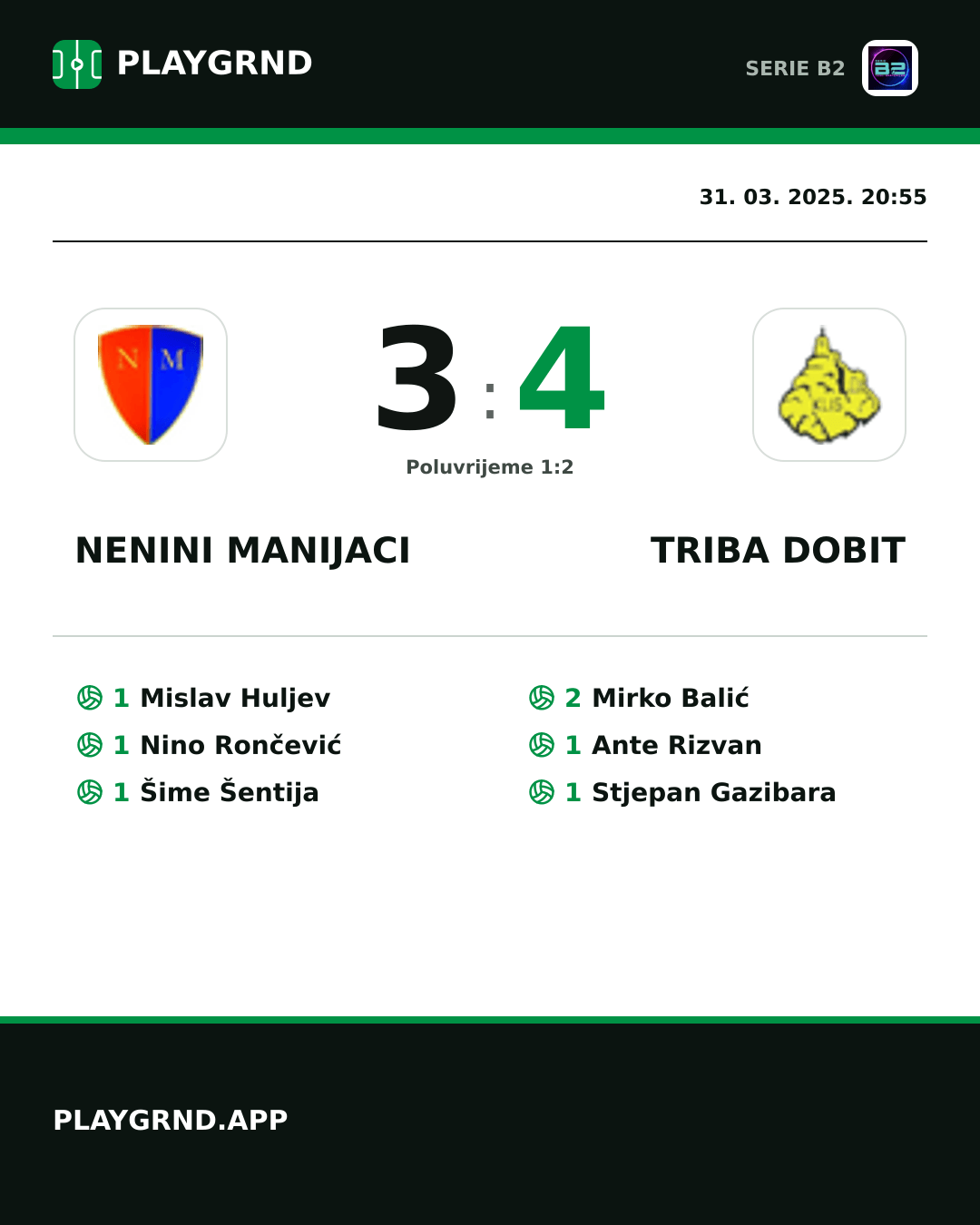 Instagram slika: Nenini Manijaci 3:4 Triba Dobit