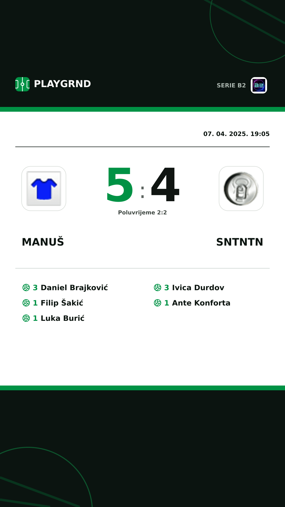 Instagram slika: Manuš 5:4 Sntntn
