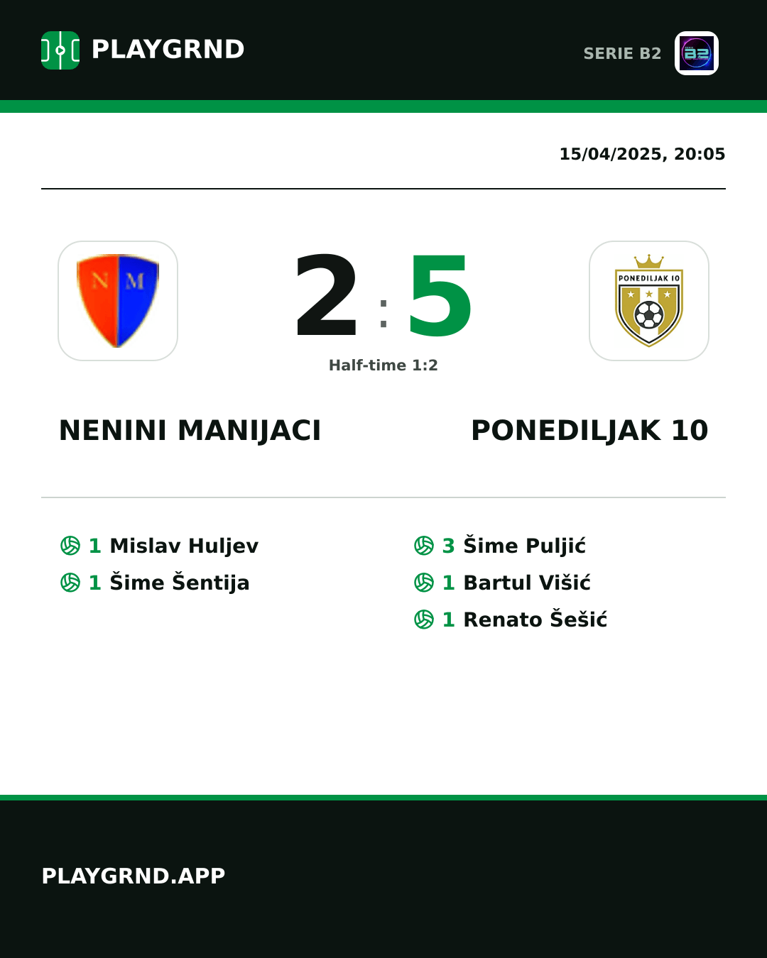 Instagram artwork: Nenini Manijaci 2:5 Ponediljak 10