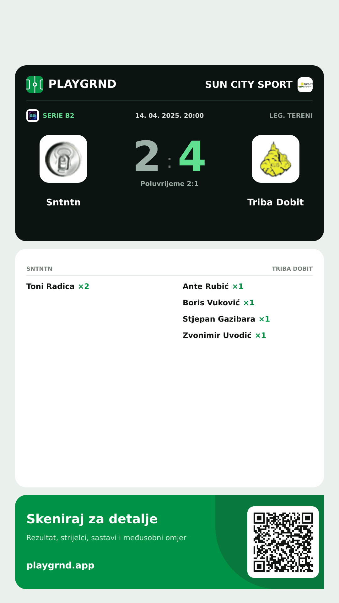 Story slika: Sntntn 2:4 Triba Dobit