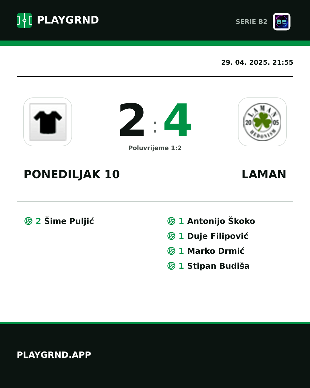 Instagram slika: Ponediljak 10 2:4 Laman