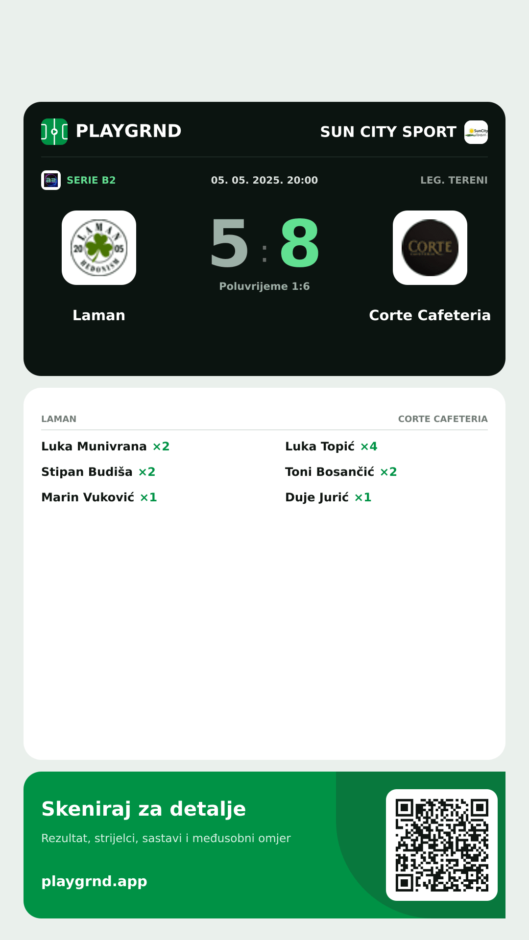 Story slika: Laman 5:8 Corte Cafeteria