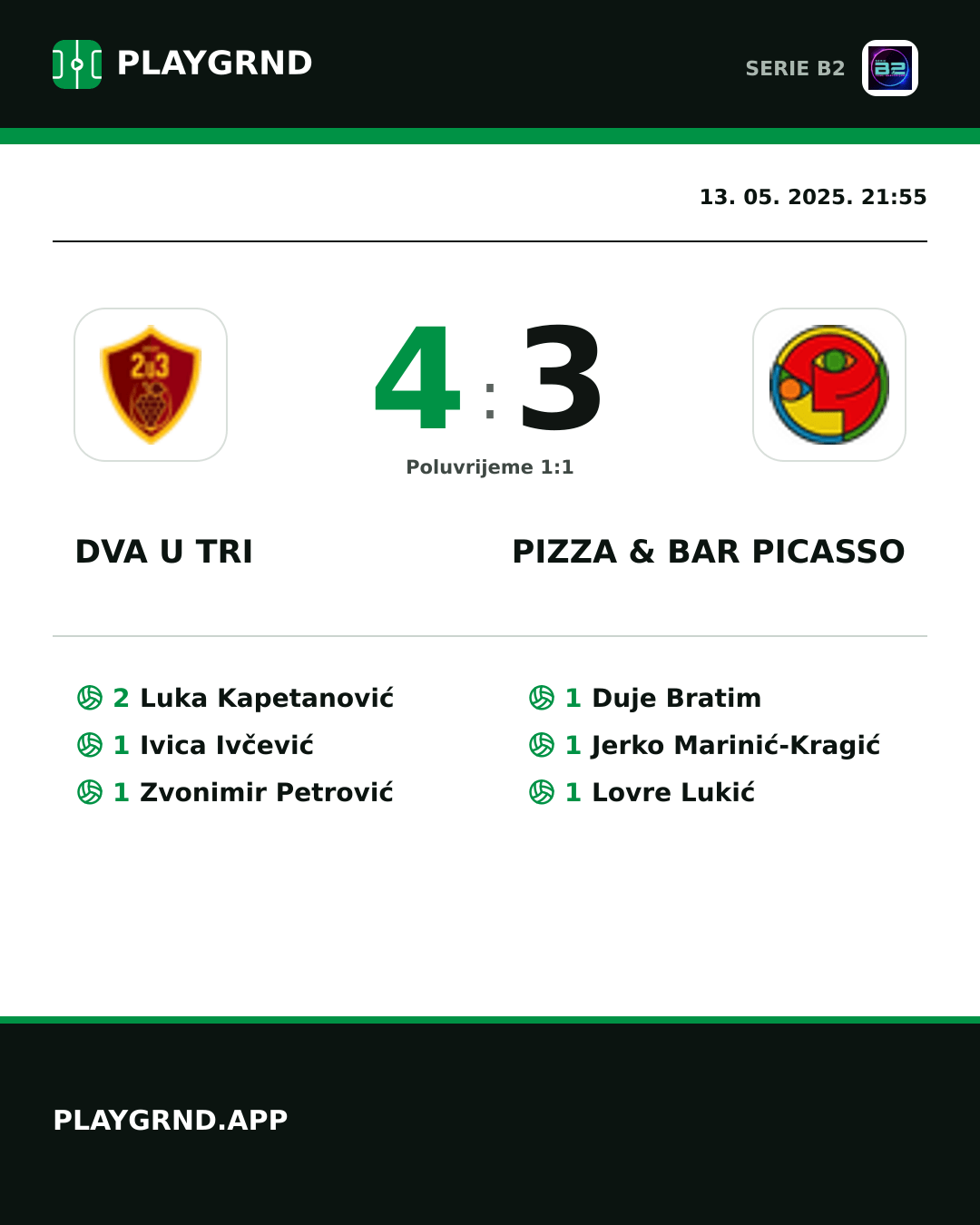 Instagram slika: Dva U Tri 4:3 Pizza & Bar Picasso